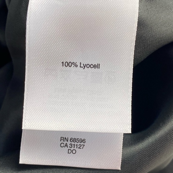 DKNY Mini Skirt Womens Size 4 Black Zipper Pockets A-Line Ladies Skirt MSRP $225 - Picture 11 of 12